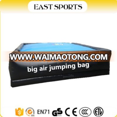 inflatable jump air bag for skiing / Freefall jump airbag stunt for sale