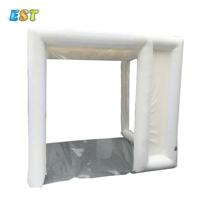 Waterproof white inflatable temporary surgical medical hospital quarantine protection tent for emergency