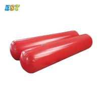 PVC inflatable swim long cylinder buoy marker floating buoys open water swimming race buoys for the sea