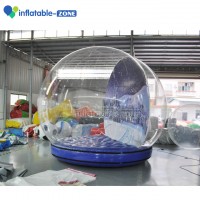 Xmas inflatable snow globe inflatable human size snow globe