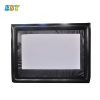 high clear PVC blow up projection screen Inflatable movie screen for outdoor advertising